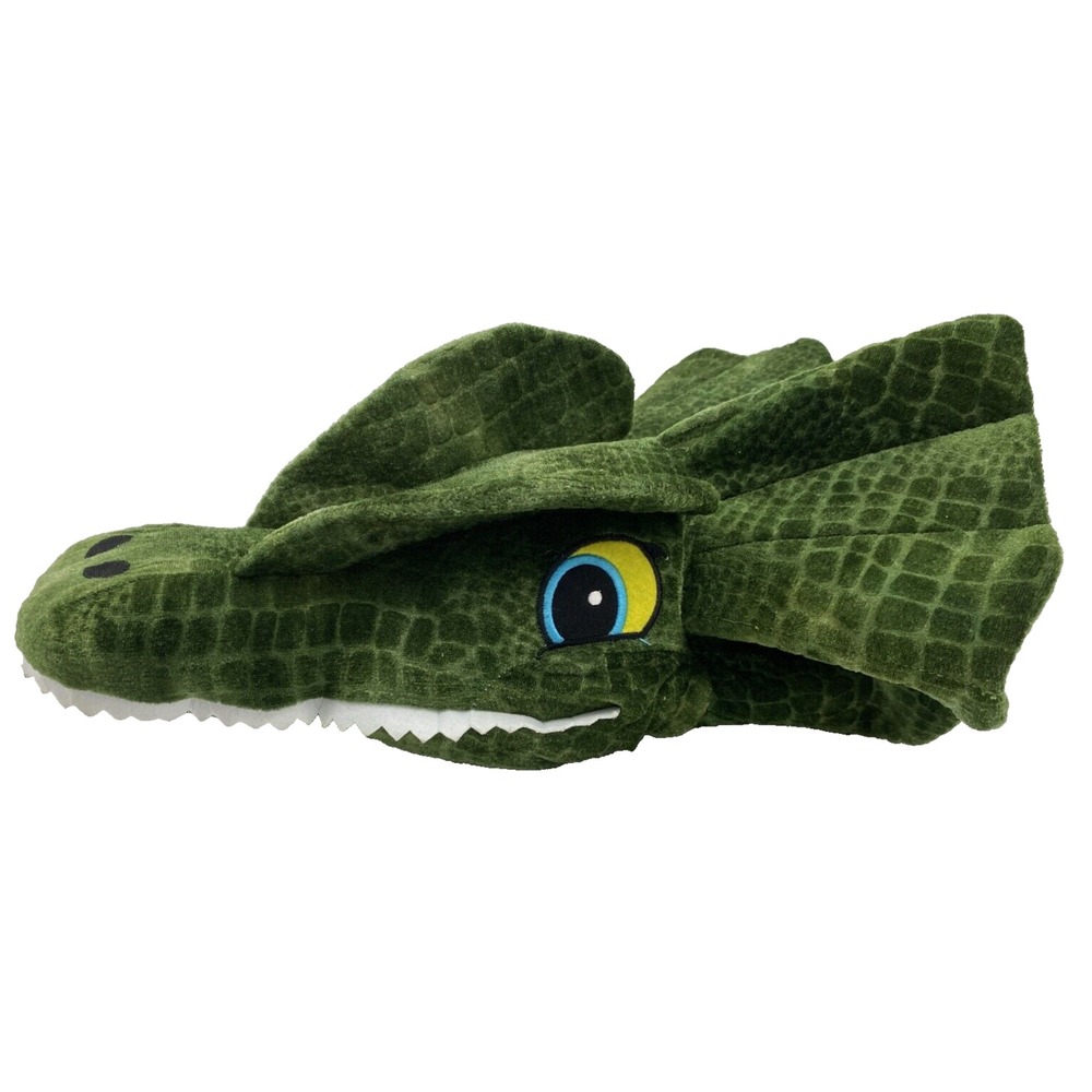 Dinosaur Dilophosaurus Head Jurassic Park Plush Universal Studios or Wall Mount